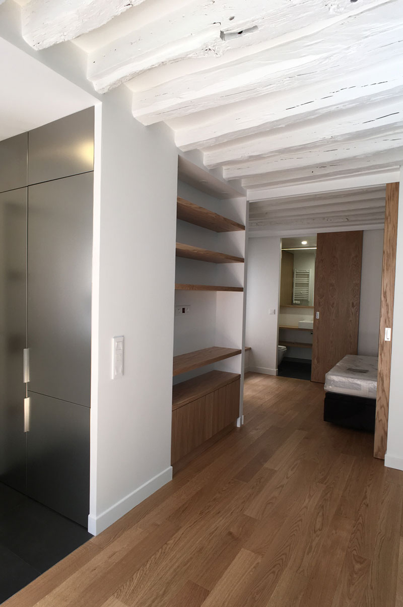 Agencement d'intérieur PARIS 11 ème Faidherbe quartier Bastille et marché d'Aligre