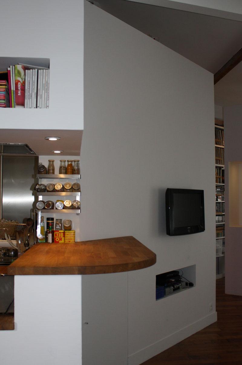 Agencement d'intérieur PARIS 11 ème Faidherbe quartier Bastille et marché d'Aligre